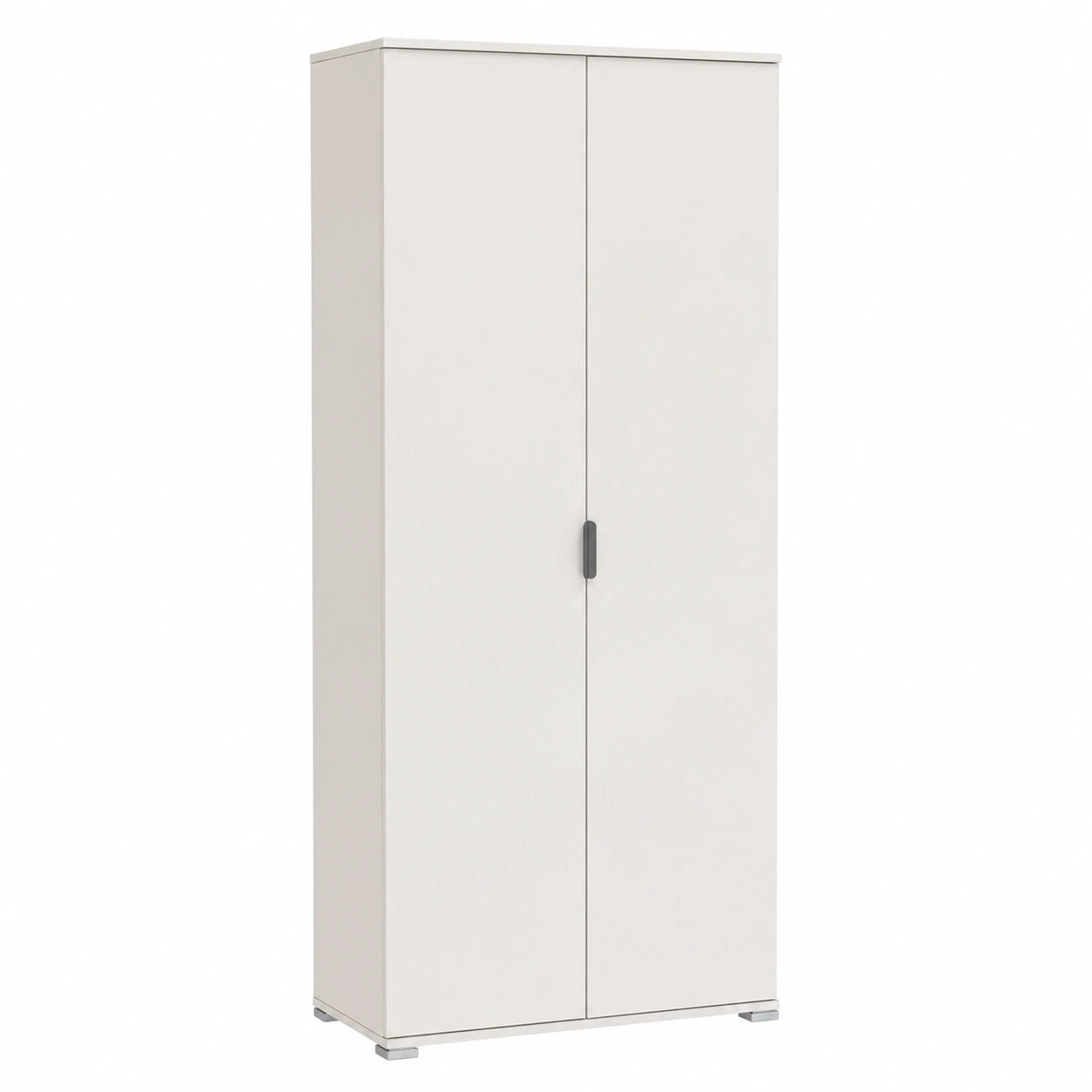 Milani Home Armadio a Doppia Anta per Soggiorno, Cucina o Bagno, Made in Italy, 75x38x174 cm