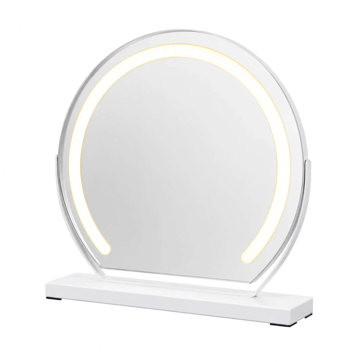 Specchio da Trucco LED Rotondo 40 cm con Temperature Variabili
