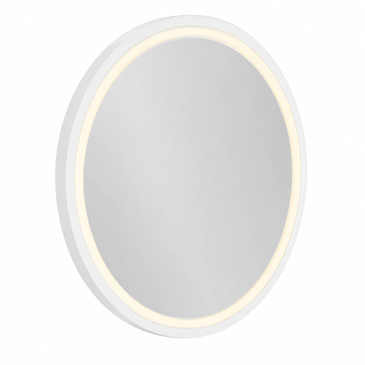 Specchio da Bagno LED Rotondo 80 cm - Antiappannamento, Dimmerabile 3 Colori, Design Moderno