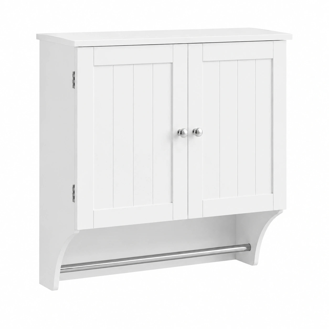 Armadio Bagno Sospeso con Mensola, Design Compatto e Ripiani Regolabili, 60x30x60 cm, Ideale per Bagni e Cucine Piccoli