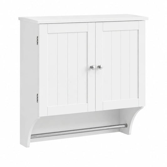Armadio Bagno Sospeso con Mensola, Design Compatto e Ripiani Regolabili, 60x30x60 cm, Ideale per Bagni e Cucine Piccoli