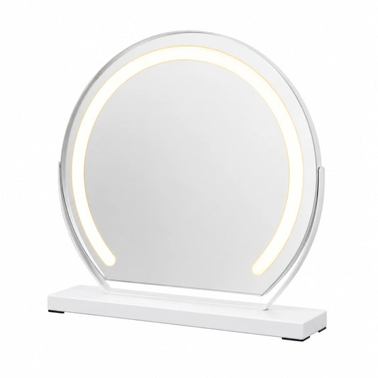 Specchio da Trucco LED Rotondo 40 cm con Temperature Variabili